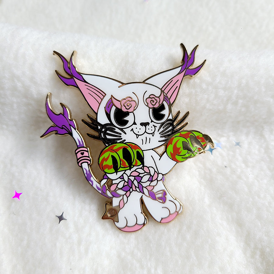 GATOMON ENAMEL PIN