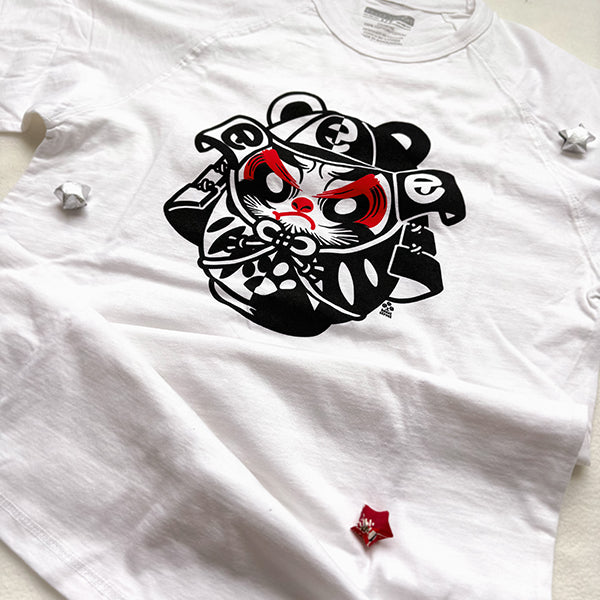 PANDA DARUMA RAGLAN TEE