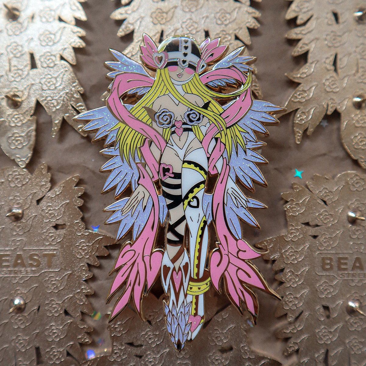 ANGEWOMON ENAMEL PIN