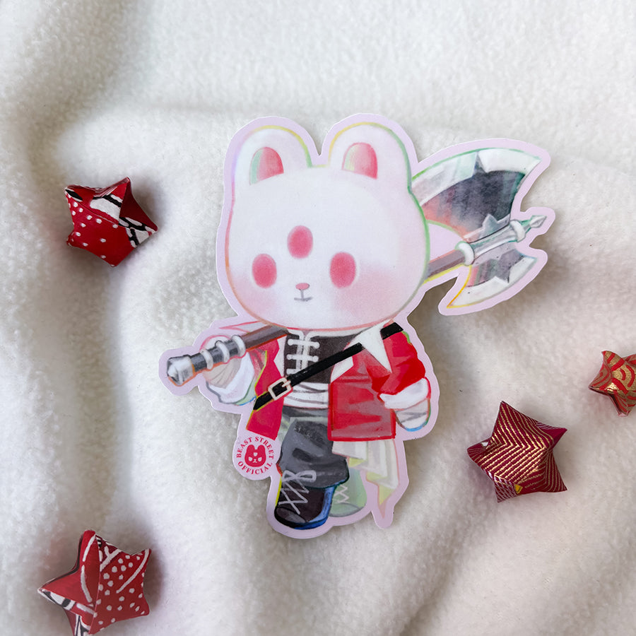 BEAST STARK MATTE STICKER