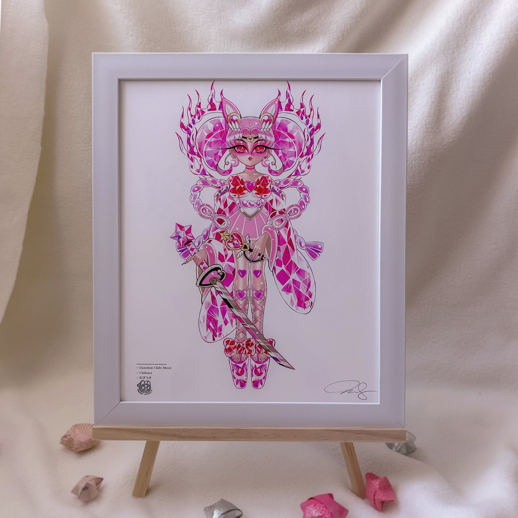GUARDIAN CHIBI MOON PRINT