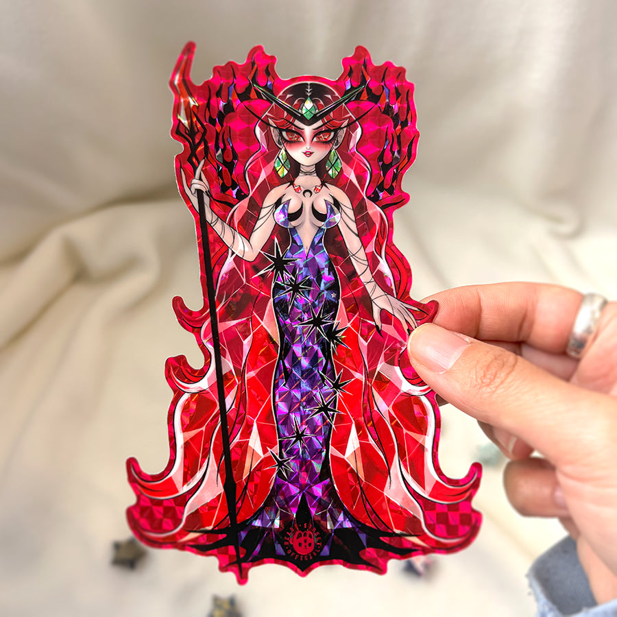 QUEEN BERYL STICKER