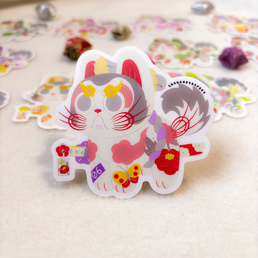 JUNE HANAFUDA INU HARIKO STICKER