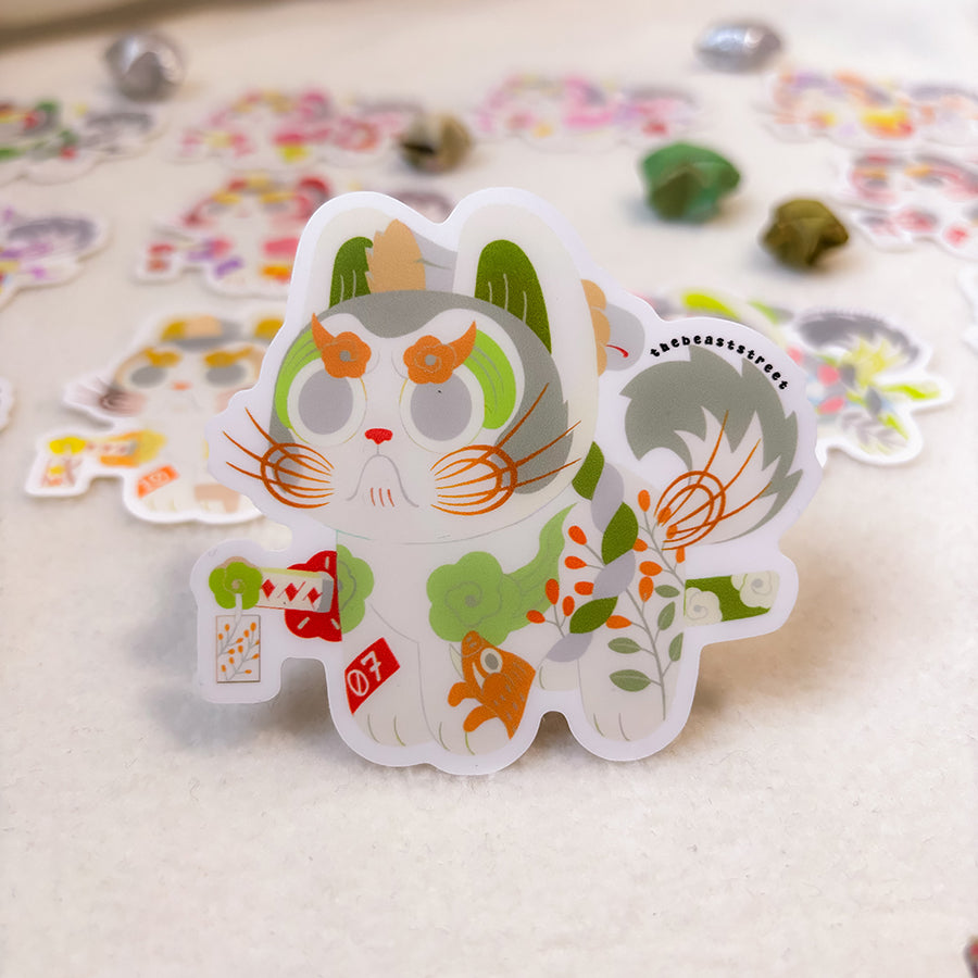 JULY HANAFUDA INU HARIKO STICKER