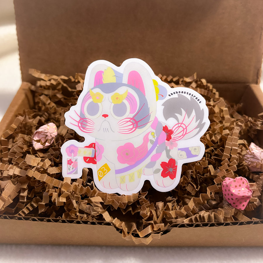 MARCH HANAFUDA INU HARIKO STICKER