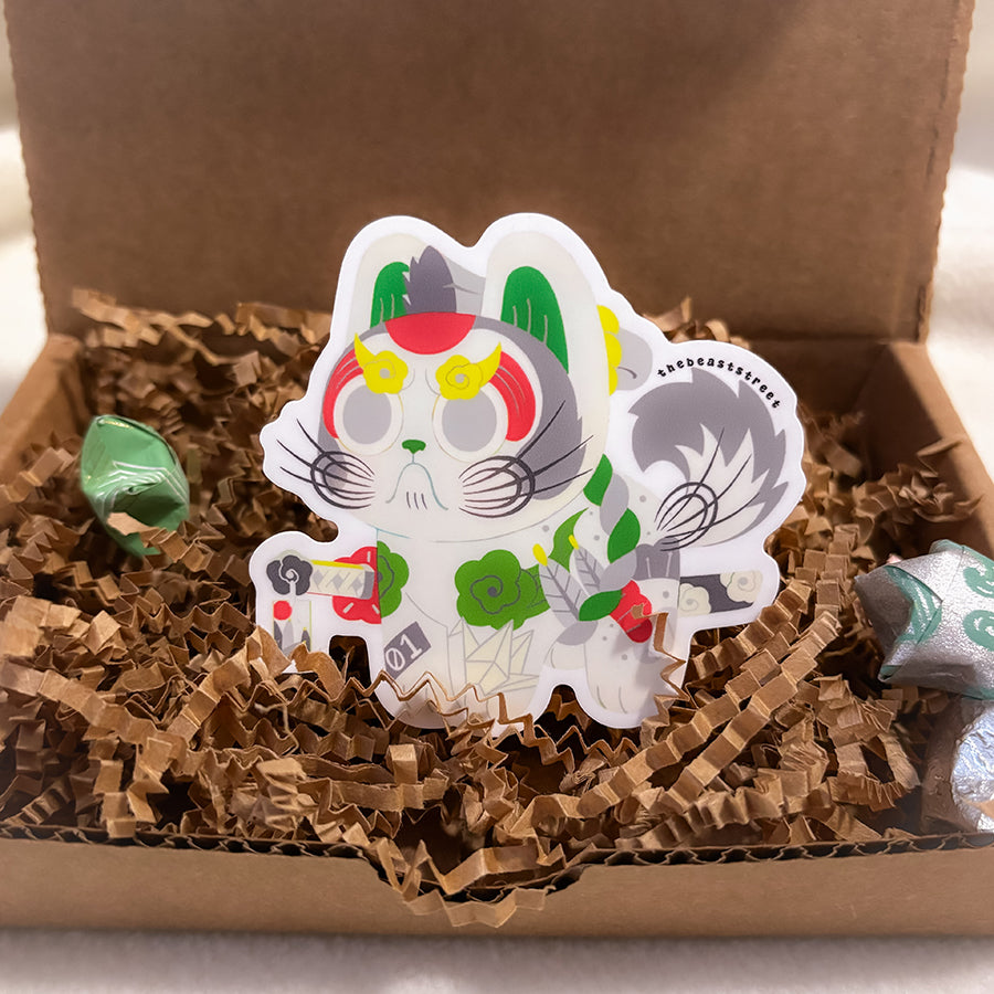 JANUARY HANAFUDA INU HARIKO STICKER