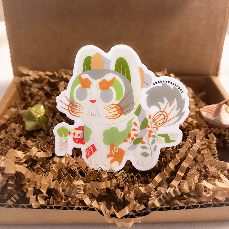 JULY HANAFUDA INU HARIKO STICKER