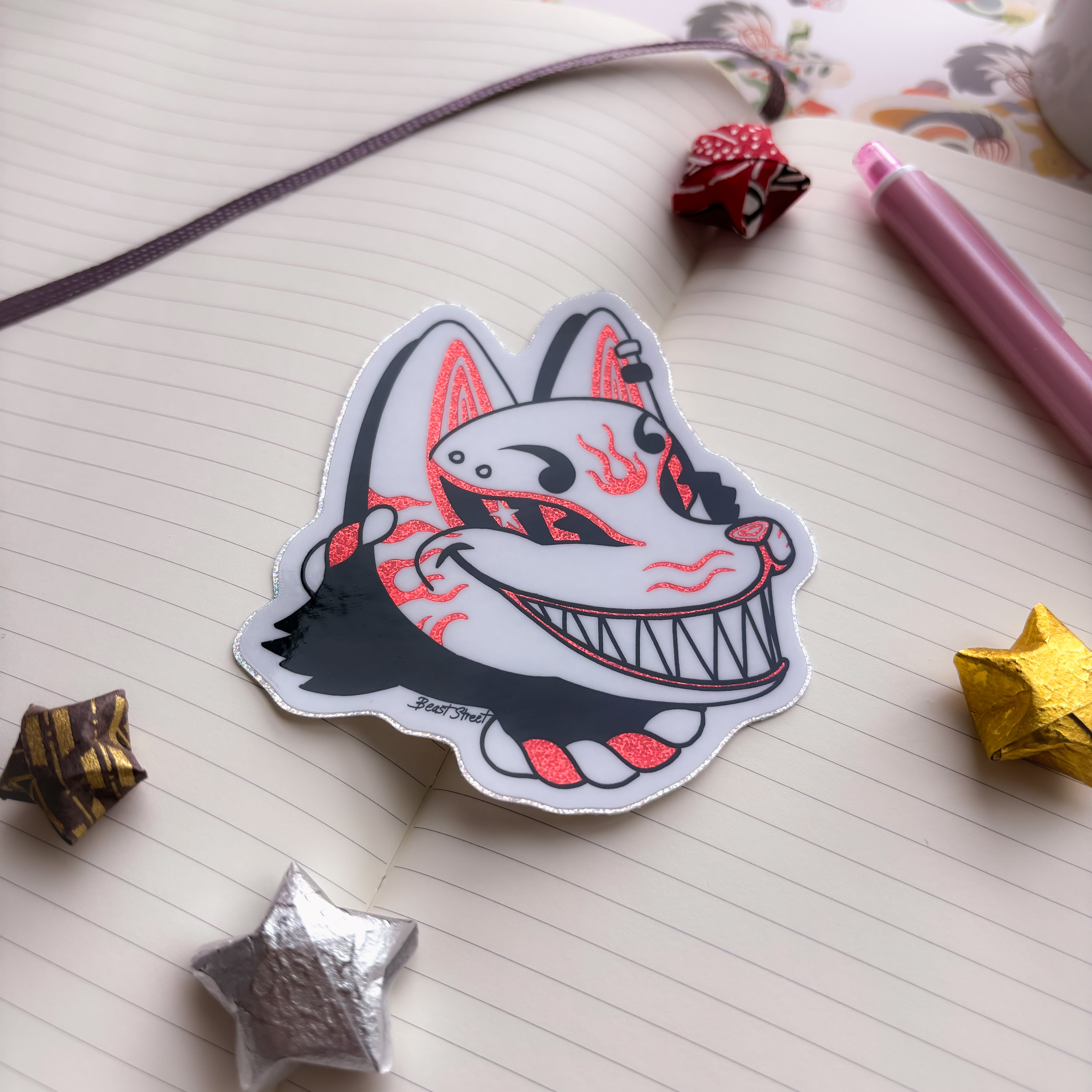 KITSUNE STICKER