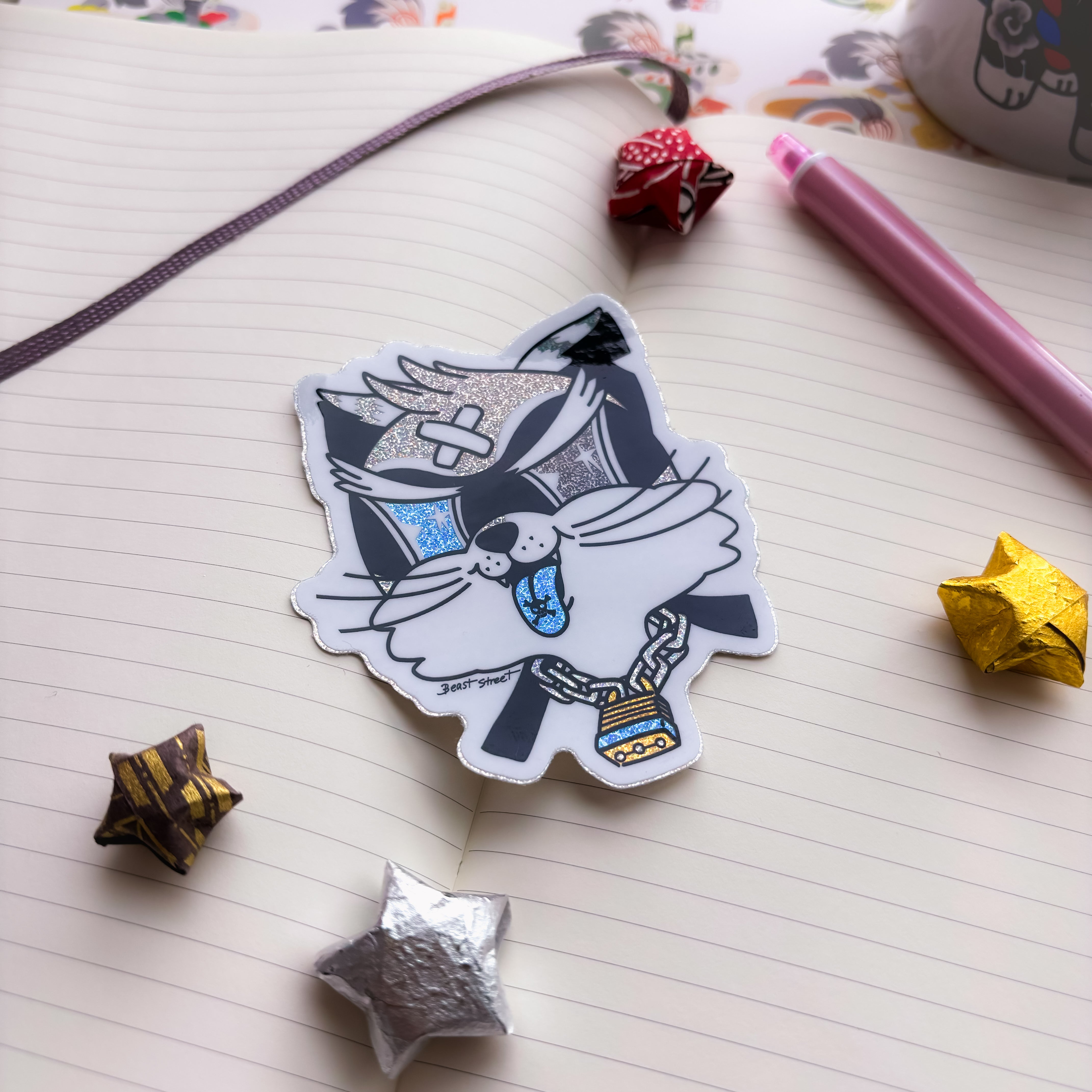 TOON RACOON STICKER