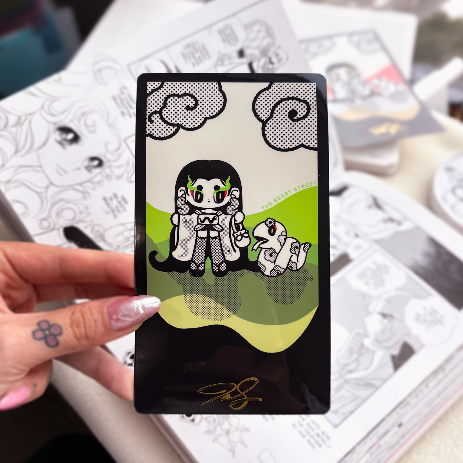 YEAR OF THE SNAKE BOOKMARK