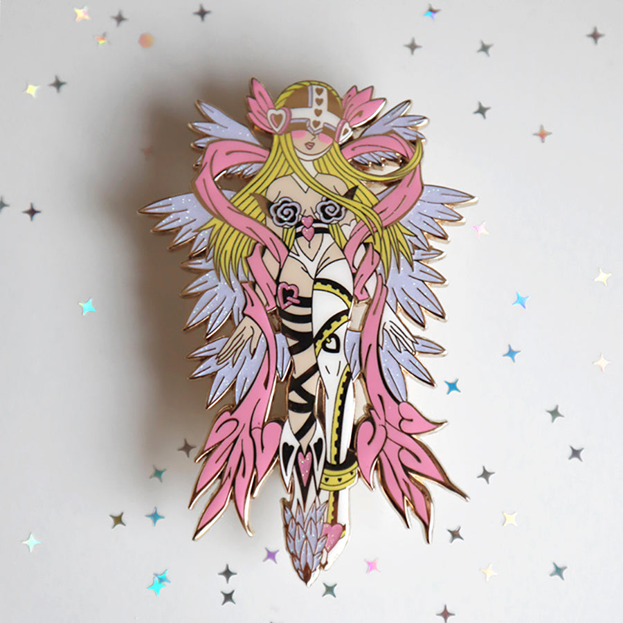 ANGEWOMON ENAMEL PIN