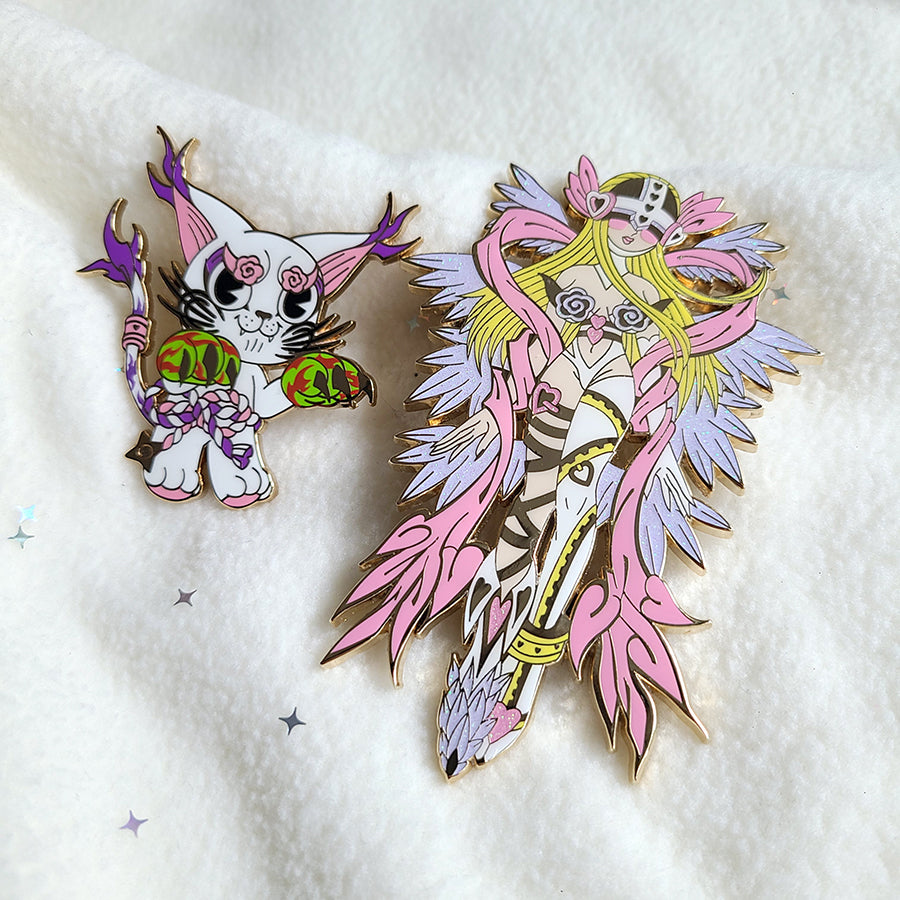 GATOMON ENAMEL PIN