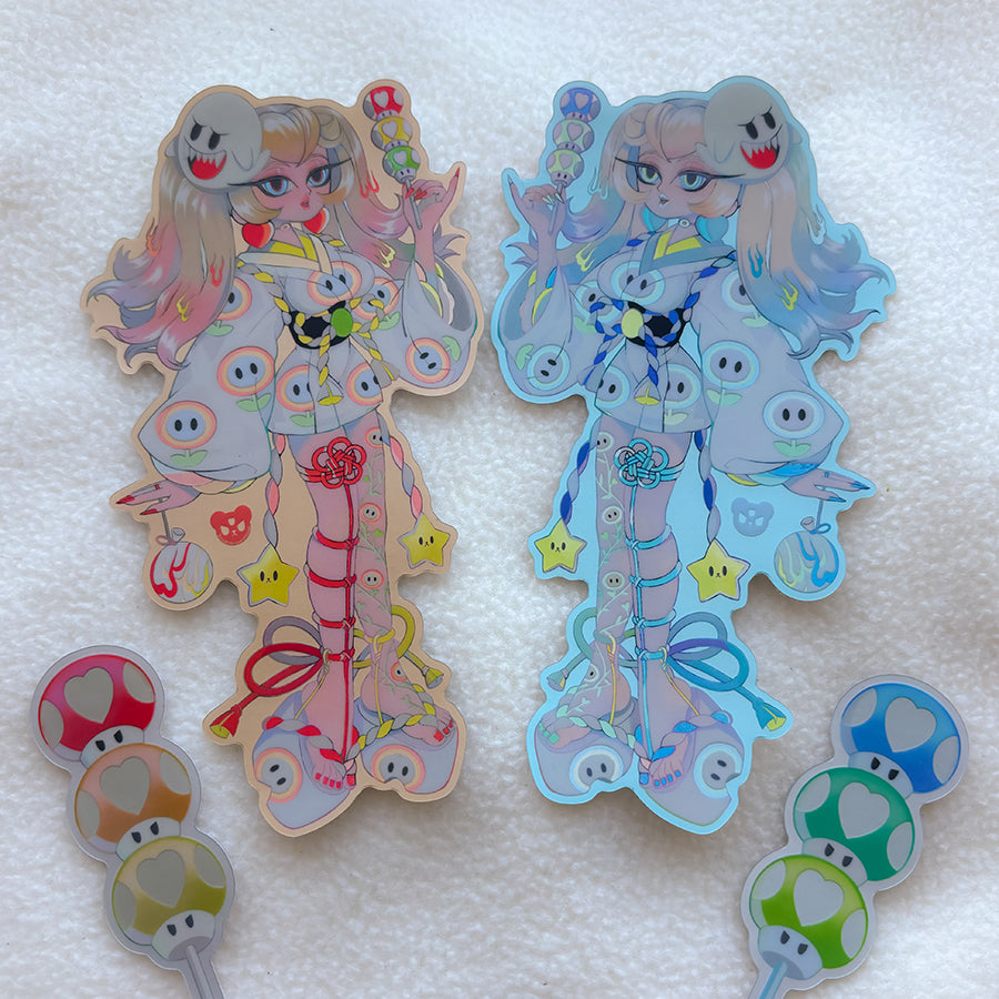 MATSURI PEACH STICKER
