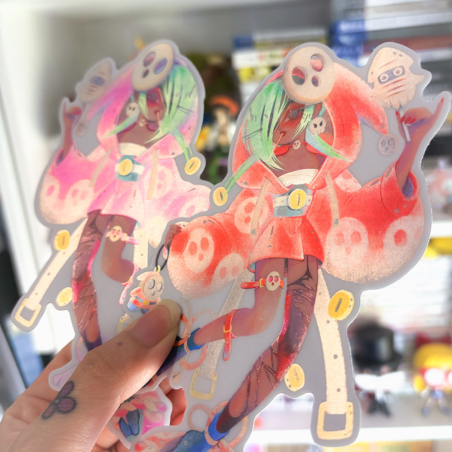 MATSURI SHY GUY STICKER