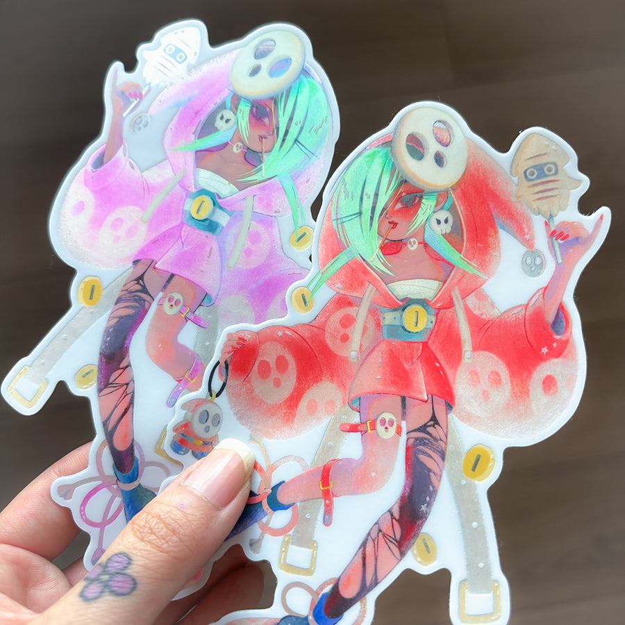 MATSURI SHY GUY STICKER