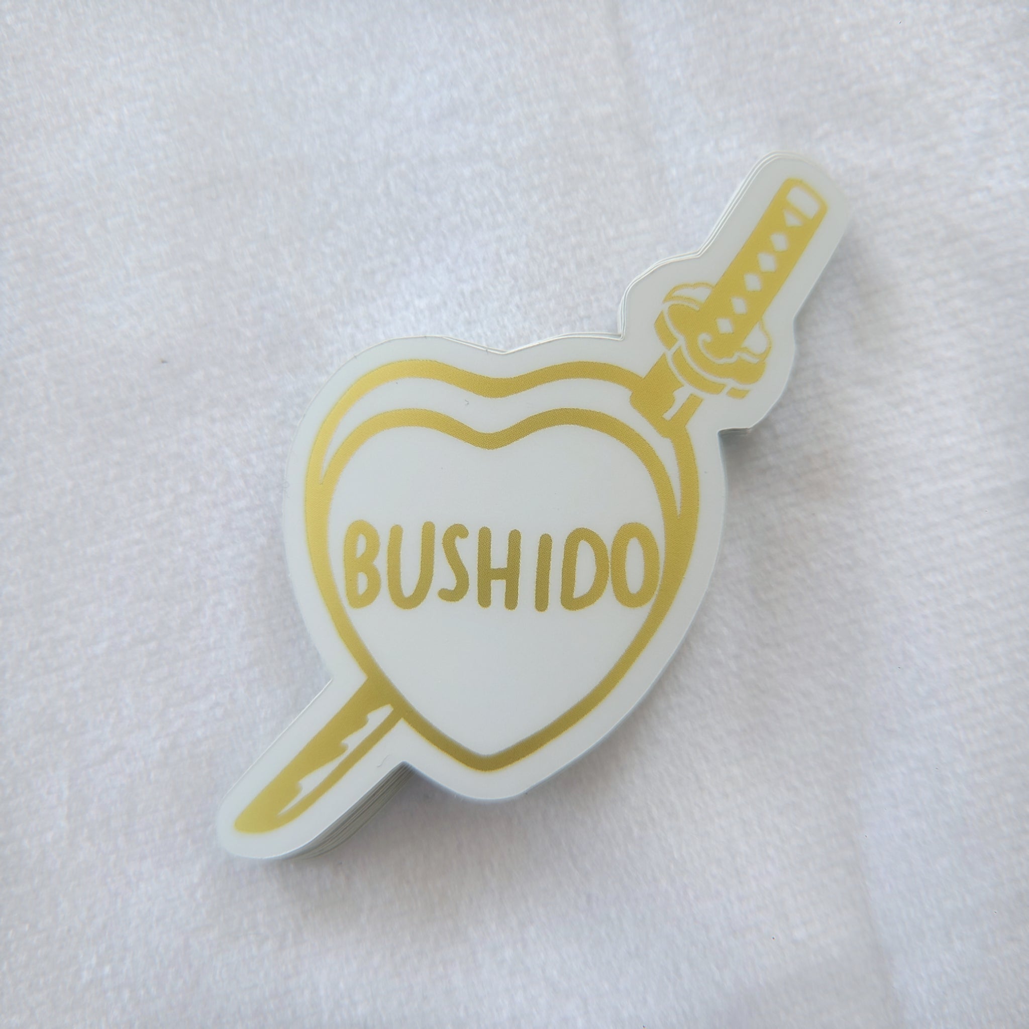 HEART BUSHIDO STICKER