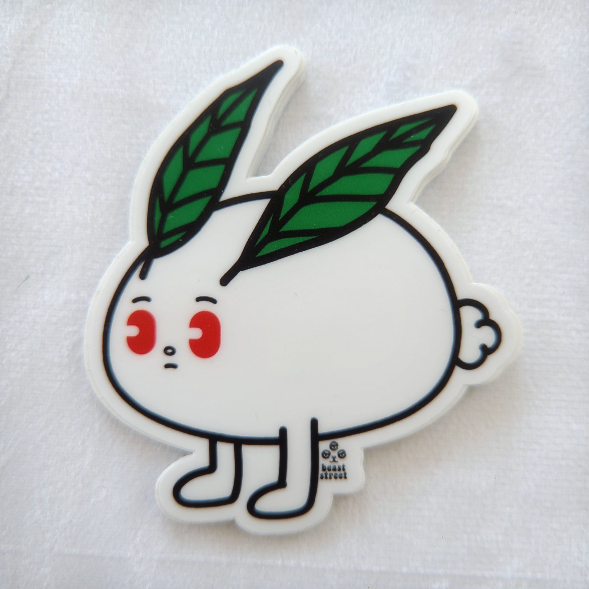 SNOW BUNNY STICKER
