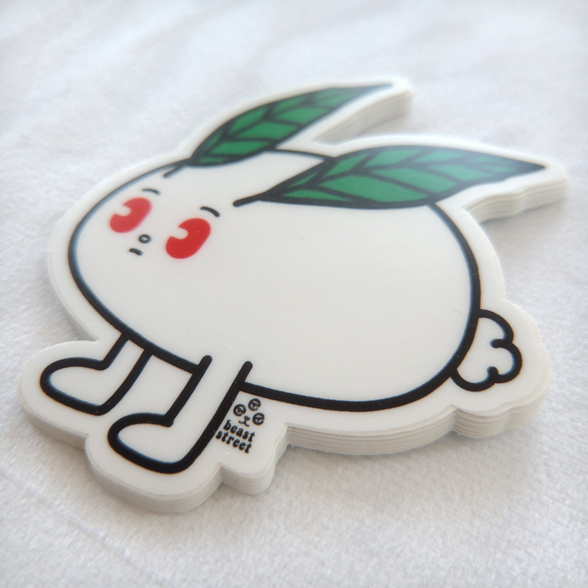 SNOW BUNNY STICKER