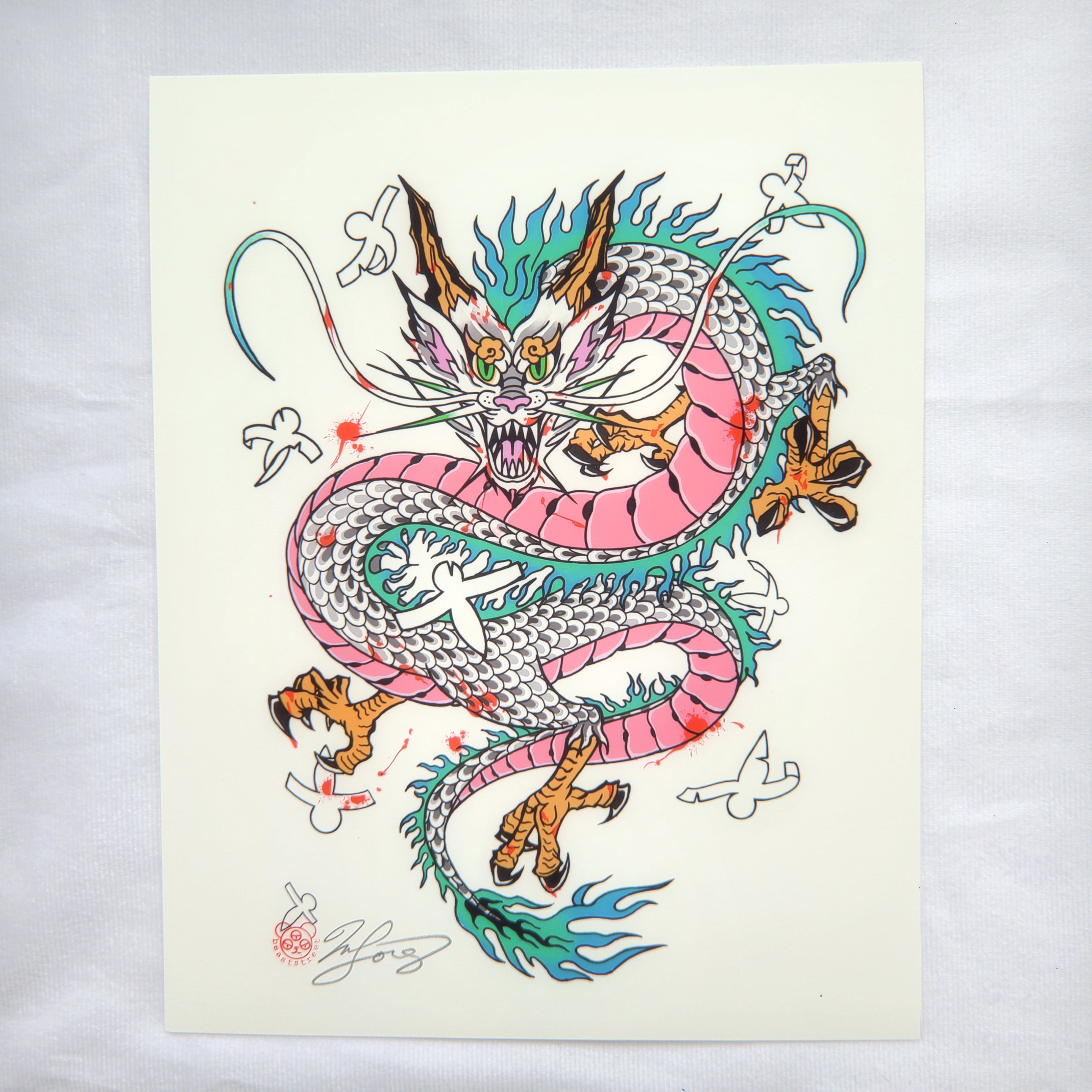 HAKU DRAGON PRINT