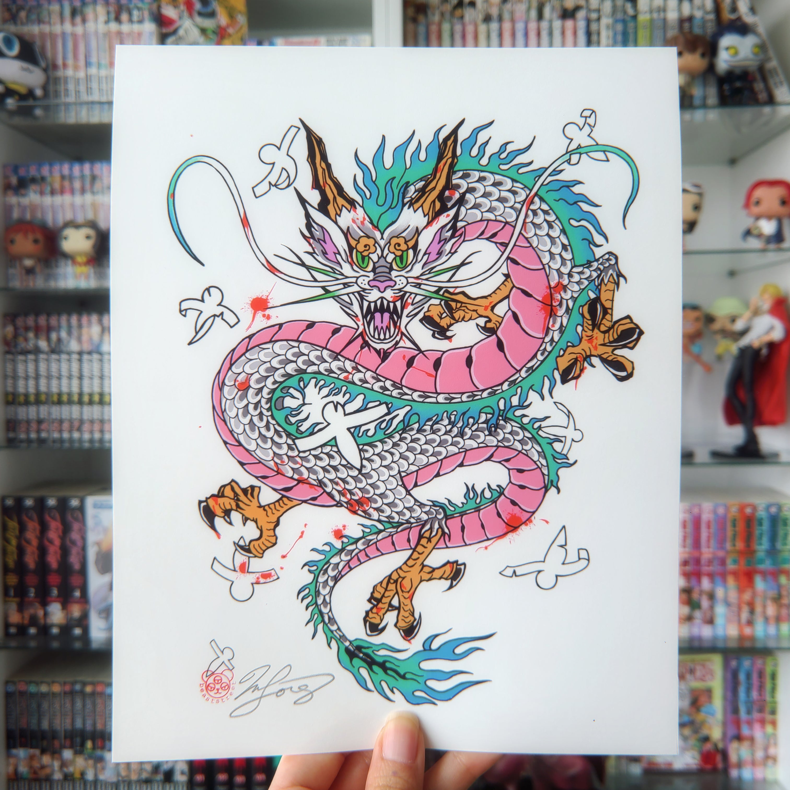 HAKU DRAGON PRINT