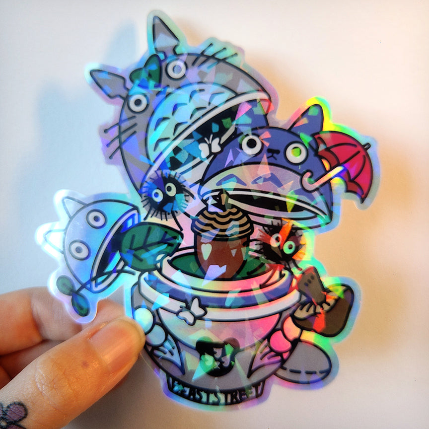 TOTORO MATRYOSHKA STICKER