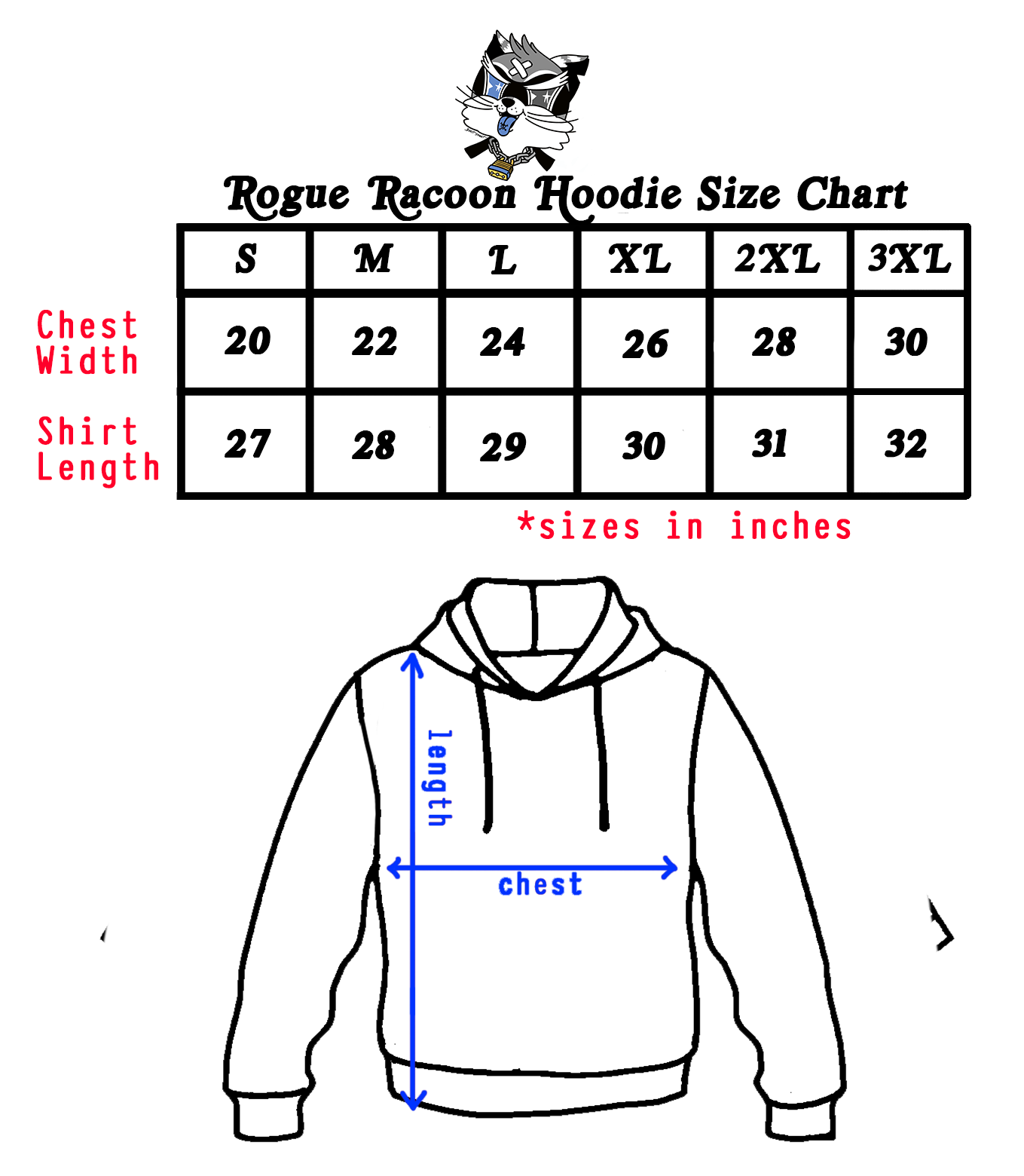 ROGUE RACOON HOODIE