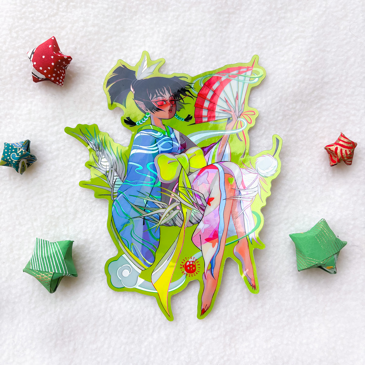 KAGURA HOLOGRAPHIC STICKER