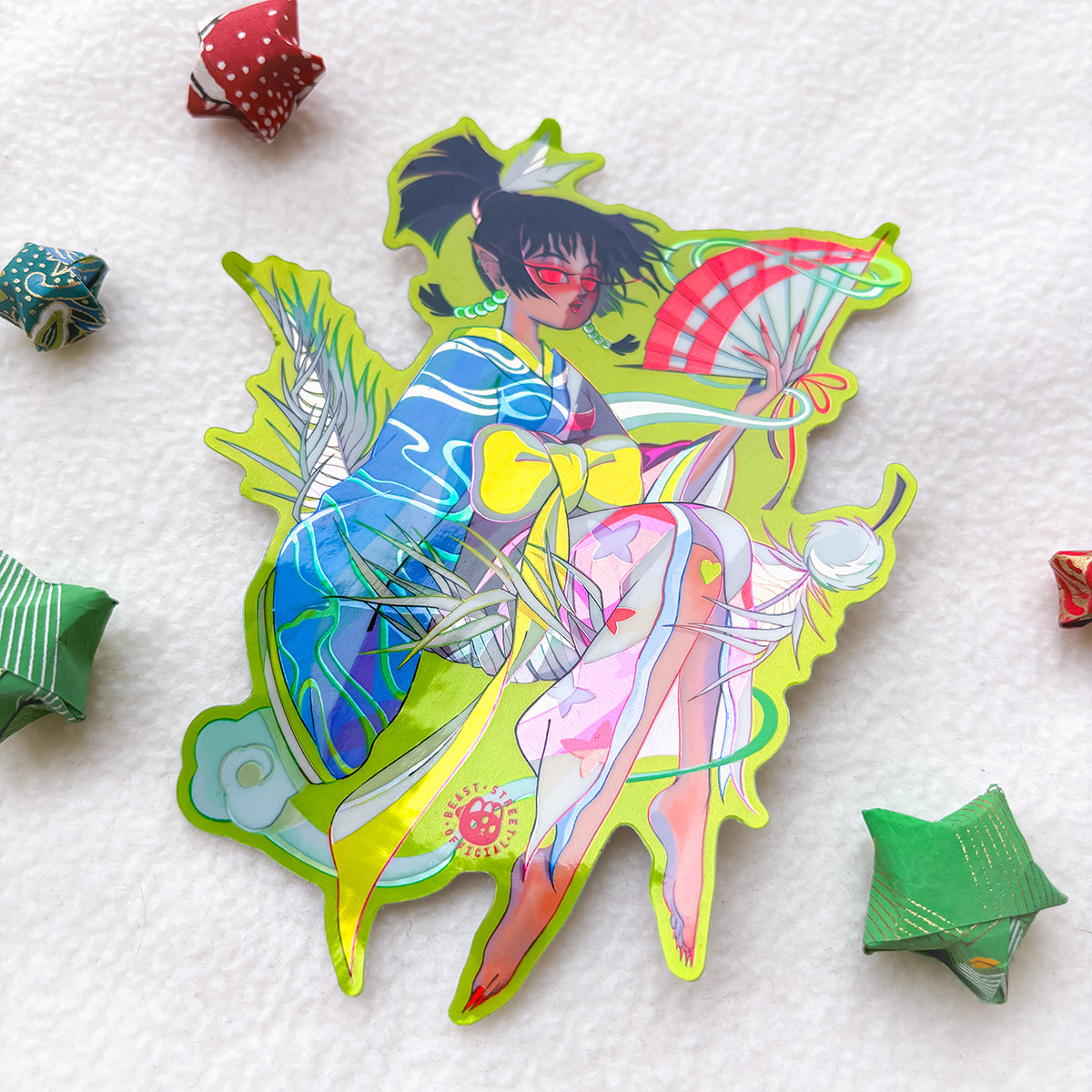 KAGURA HOLOGRAPHIC STICKER