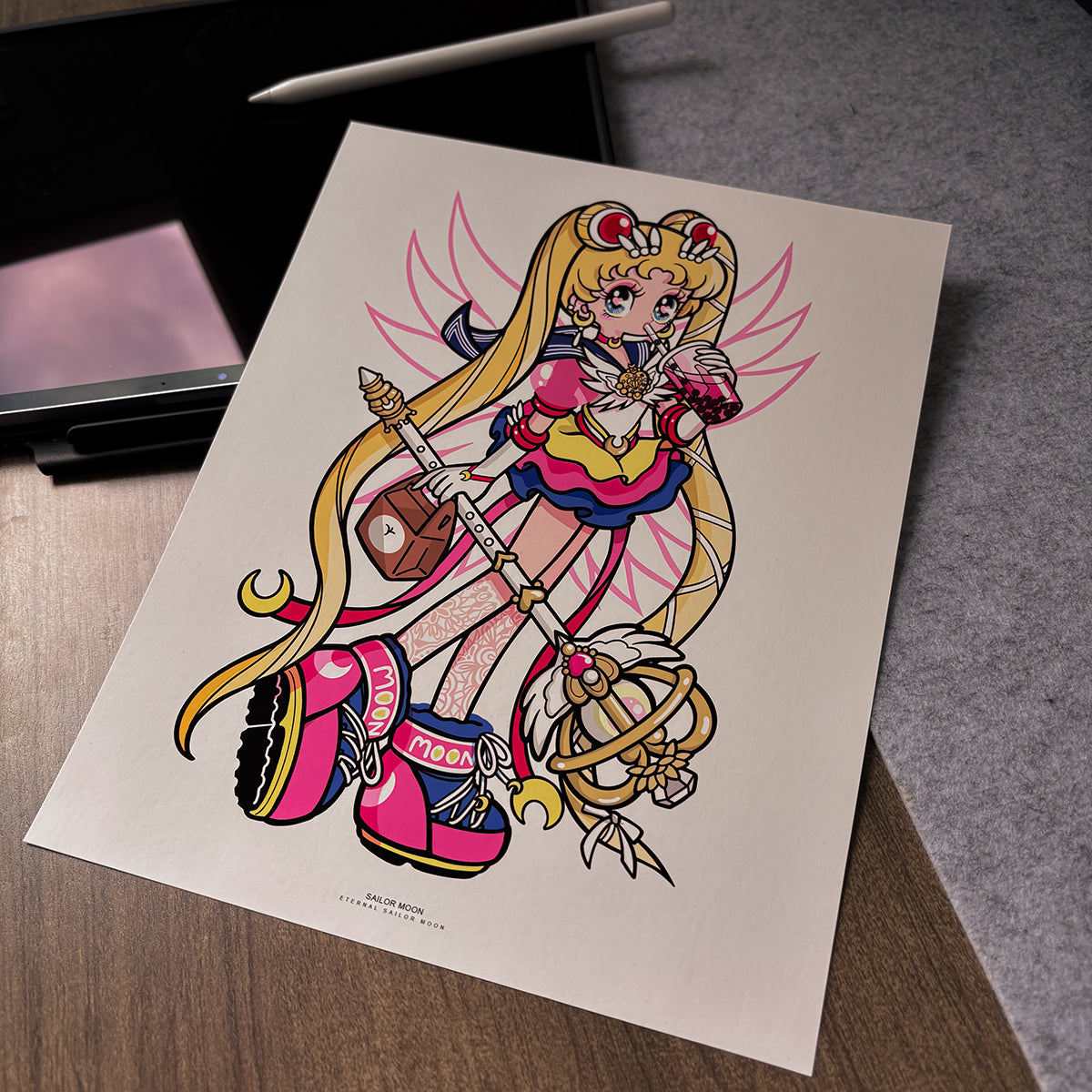 TOON MOON PRINT