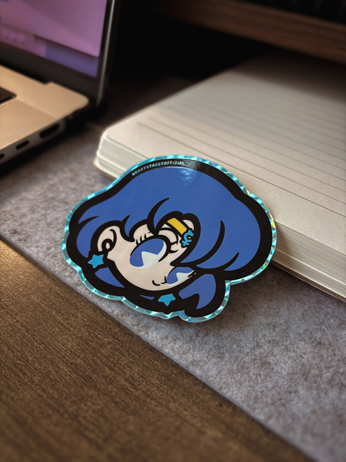 TOON HEAD MERCURY STICKER
