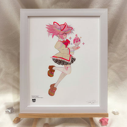 SCHOOL UNIFORM MADOKA PRINT